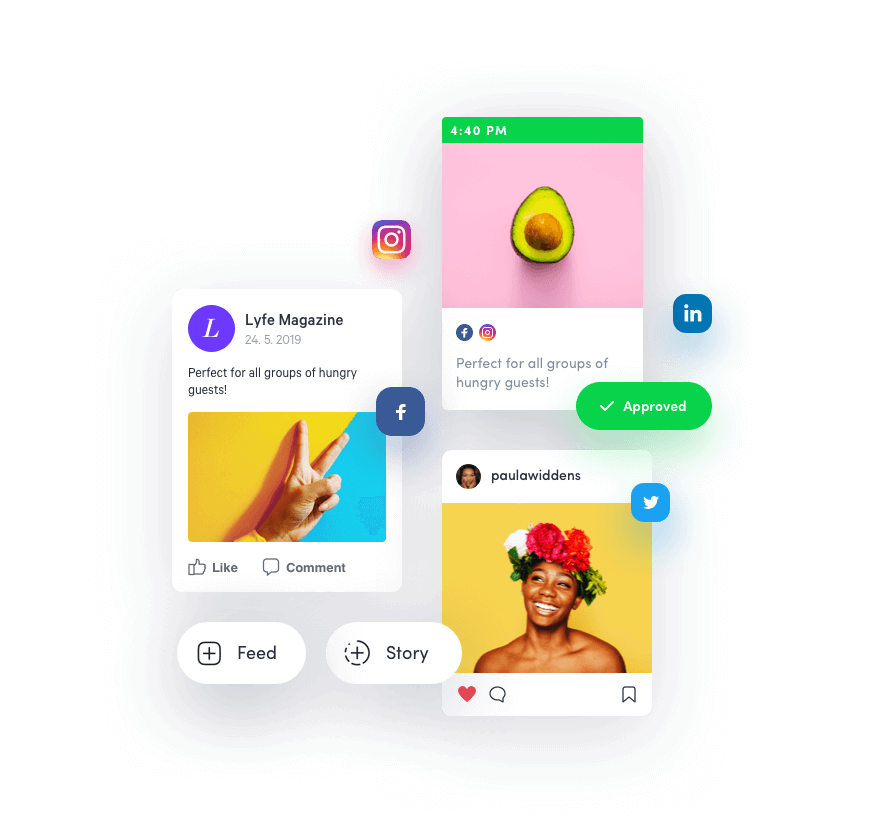 Social media scheduler