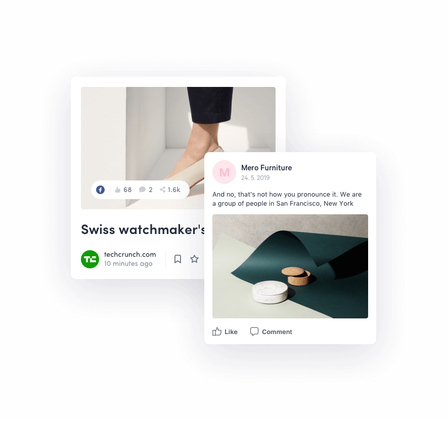 Social media & web monitoring