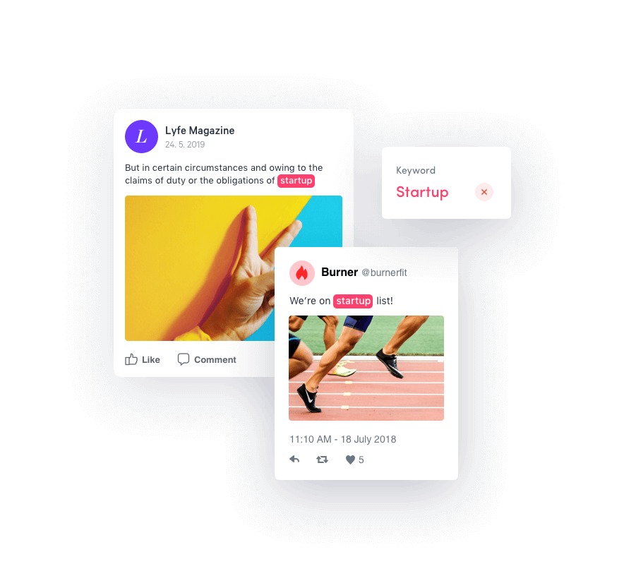 Social media & web monitoring